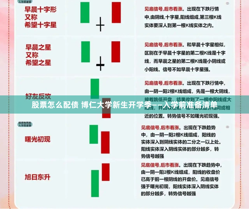 股票怎么配债 博仁大学新生开学季——入学前准备清单